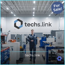 Techs.link - Creative brandable domain for sale