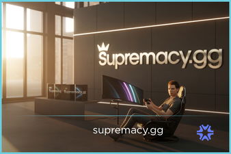 Supremacy.GG - Creative brandable domain for sale