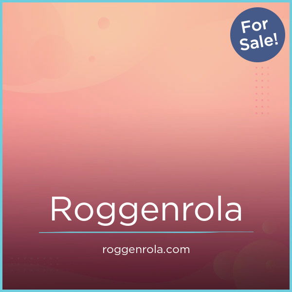 Roggenrola.com