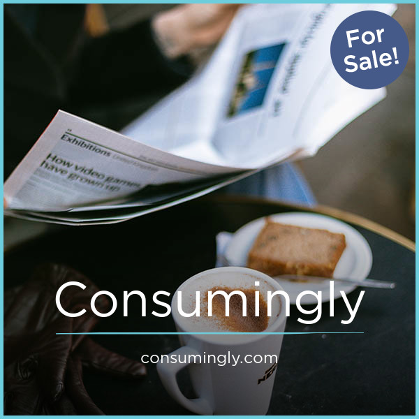 Consumingly.com - Best premium domains
