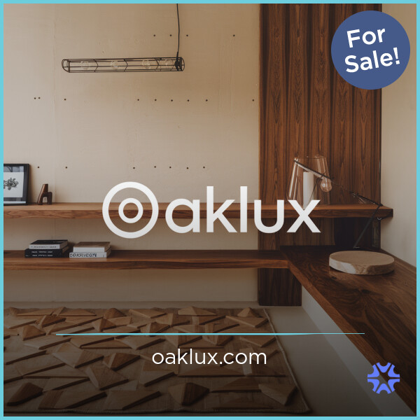 OakLux.com - Unique premium domain names for sale