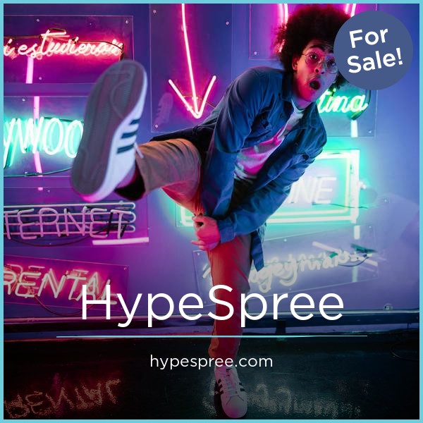 HypeSpree.com - New premium domain marketplace