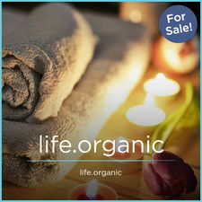 Life.organic - Creative brandable domain for sale