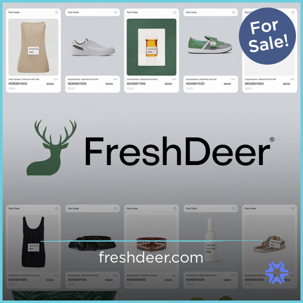 FreshDeer.com - buy Creative premium domains