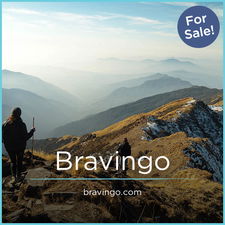 Bravingo.com - buy Catchy premium domains