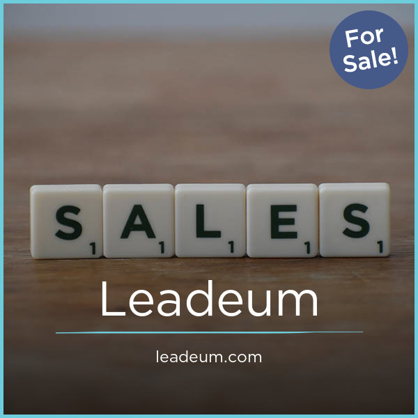 Leadeum.com - buy Great premium domains