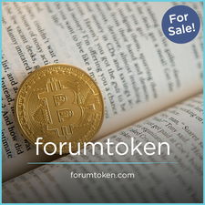 ForumToken.com - Creative brandable domain for sale