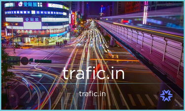 Trafic.in - Creative brandable domain for sale