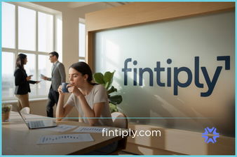 Fintiply.com - Creative brandable domain for sale