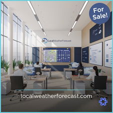 LocalWeatherForecast.com - Creative brandable domain for sale