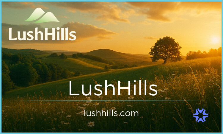 LushHills.com - New premium domains