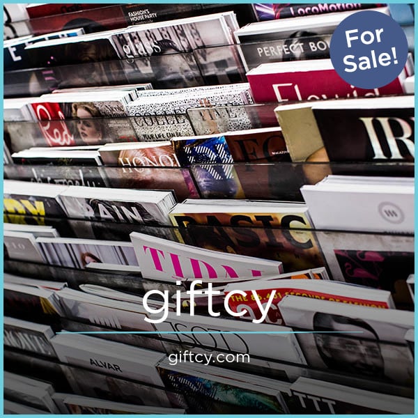 Giftcy.com - buy Cool premium domains