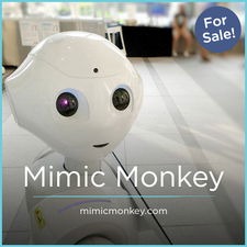 MimicMonkey.com - Creative brandable domain for sale