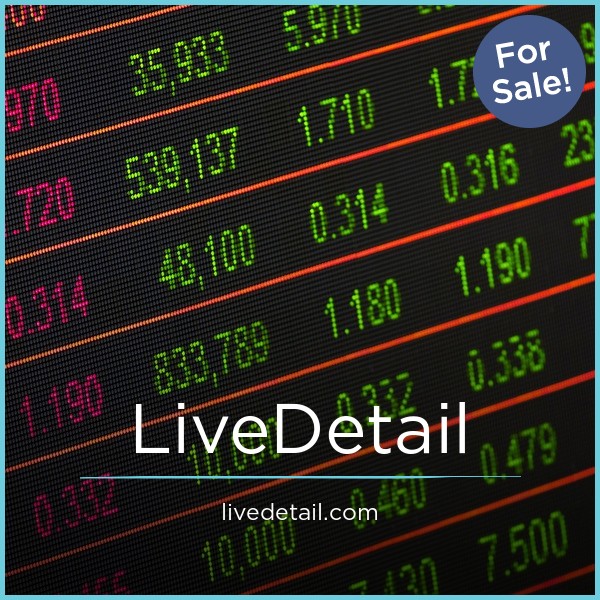 LiveDetail.com - Unique premium domain names for sale