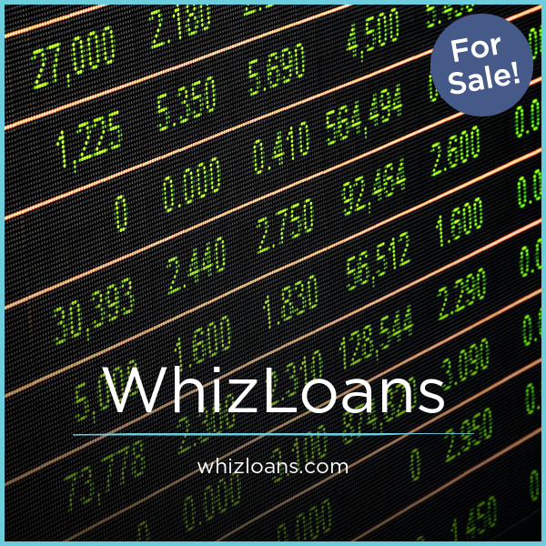 WhizLoans.com - Unique domains for sale