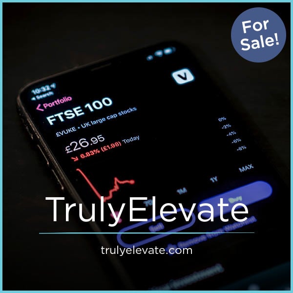 TrulyElevate.com - New premium domain names for sale