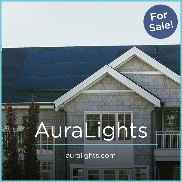 AuraLights.com - Creative premium domain marketplace