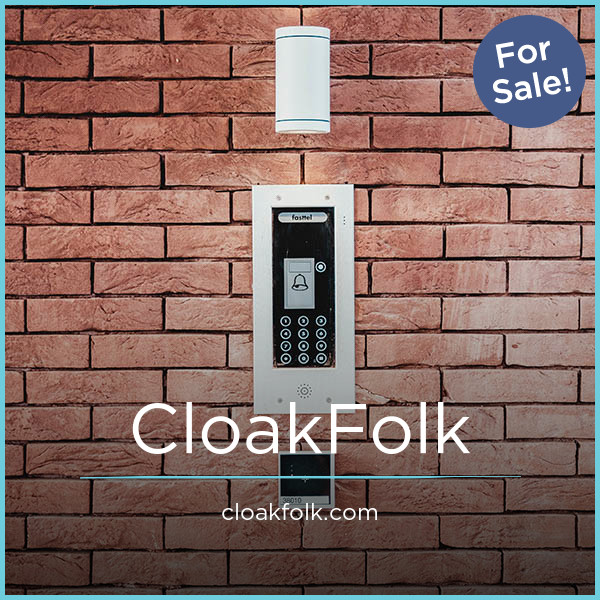 CloakFolk.com - Catchy premium domain marketplace