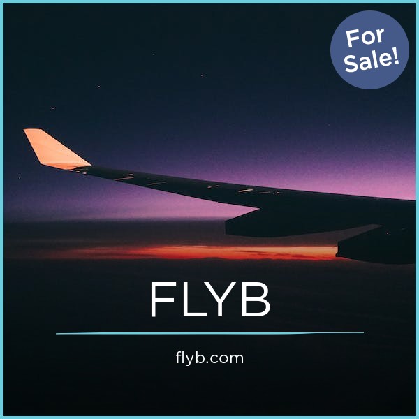 FLYB.com - Unique premium domain names