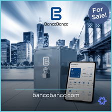 BancoBanco.com - Creative brandable domain for sale
