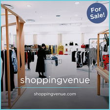 ShoppingVenue.com - Creative brandable domain for sale