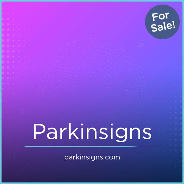 Parkinsigns.com