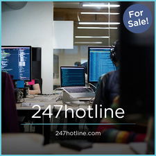 247hotline.com - Creative brandable domain for sale