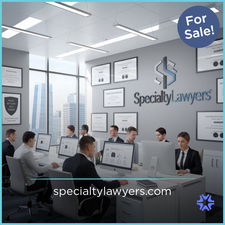 SpecialtyLawyers.com - Creative brandable domain for sale