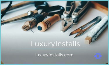 LuxuryInstalls.com - Creative brandable domain for sale