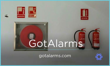 GotAlarms.com - Creative brandable domain for sale