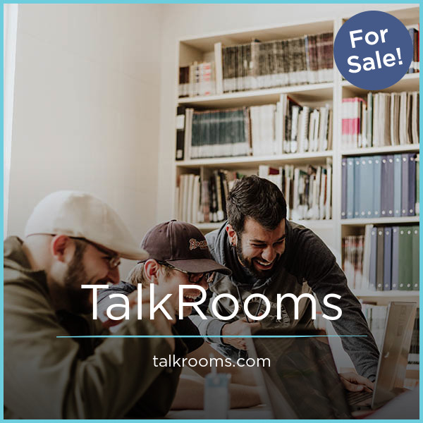 TalkRooms.com - Unique premium domain names