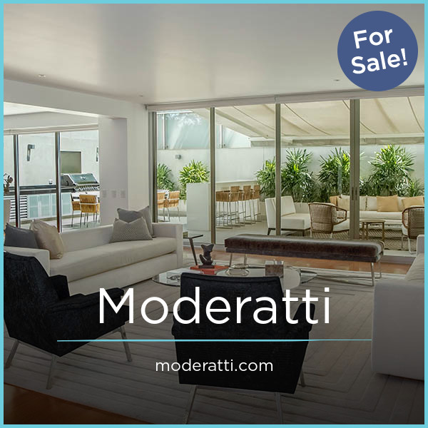 Moderatti.com - buy New premium domains