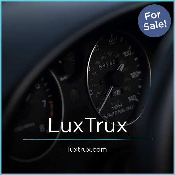 LuxTrux.com - buy Catchy premium domains