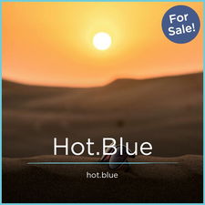 Hot.Blue is for sale
