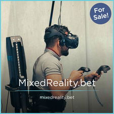 mixedreality.bet - Creative brandable domain for sale