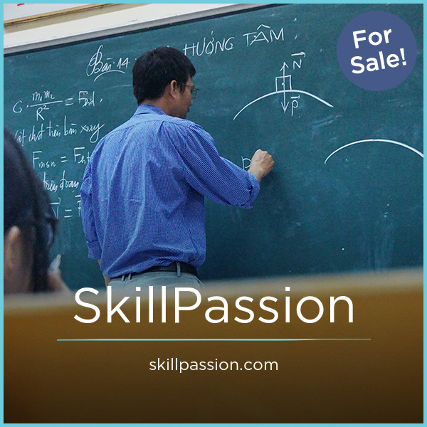 SkillPassion.com - Cool premium domains for sale