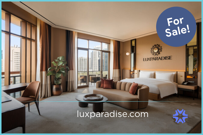 LuxParadise.com - buy New premium domains