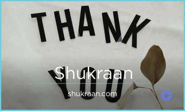 Shukraan.com - Creative brandable domain for sale