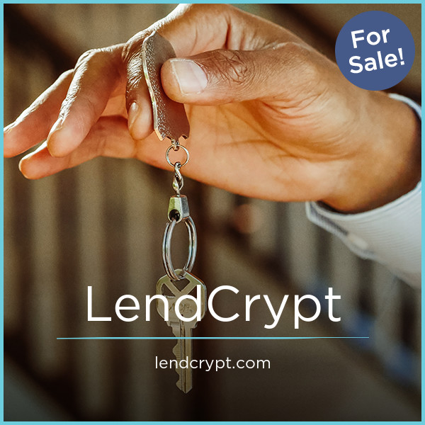 LendCrypt.com - Unique premium domains for sale