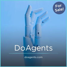 DoAgents.com - Creative brandable domain for sale
