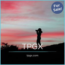 TPGX.com - Creative brandable domain for sale
