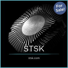STSK.com - Creative brandable domain for sale