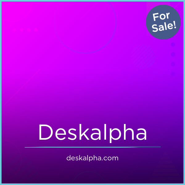 DeskAlpha.com - Catchy premium domain names