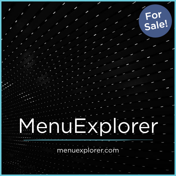 MenuExplorer.com - New premium domains for sale