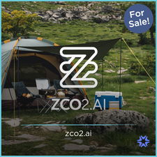 ZCO2.ai - Creative brandable domain for sale