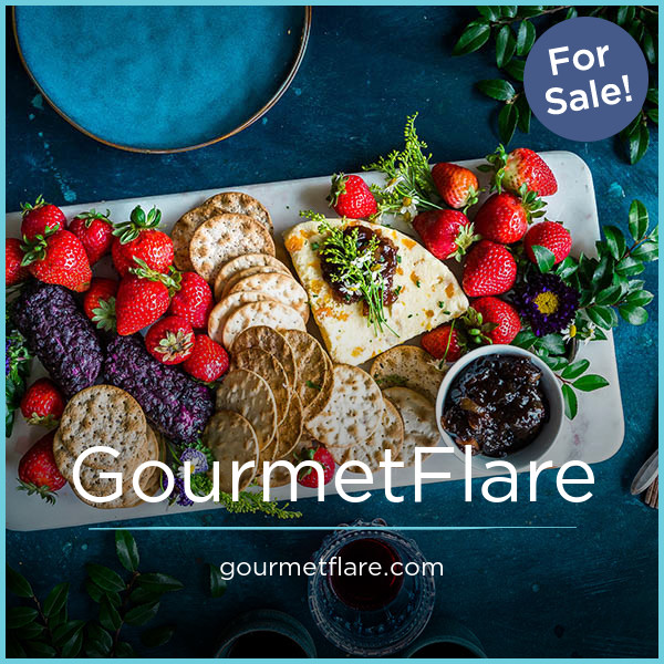 GourmetFlare.com - Great premium domains for sale