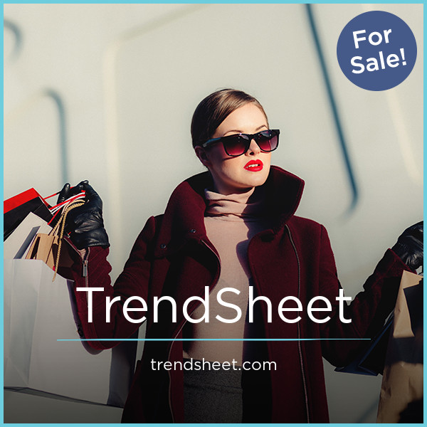 TrendSheet.com - Unique premium domain names for sale