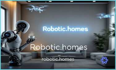 Robotic.homes - Creative brandable domain for sale