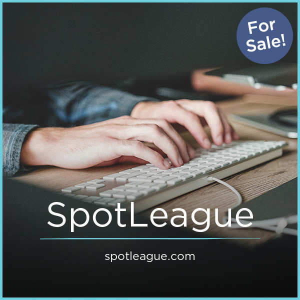 SpotLeague.com - buy Great premium domains