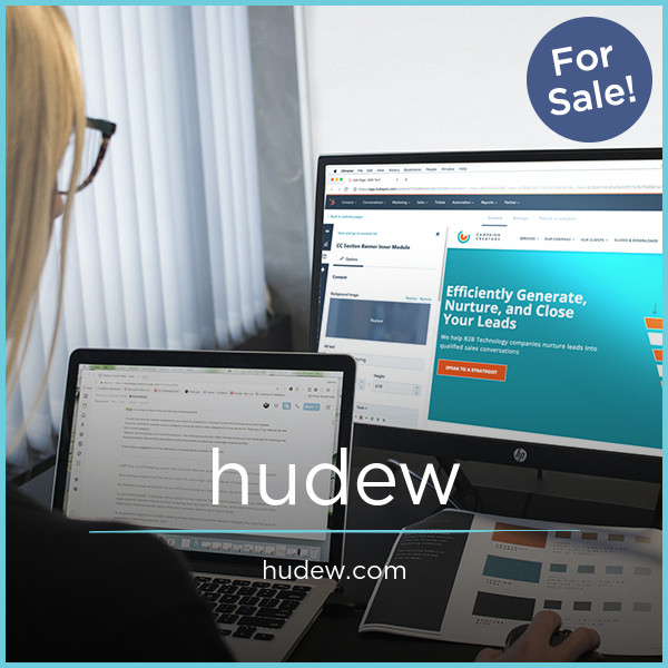 Hudew.com - Good premium domain marketplace